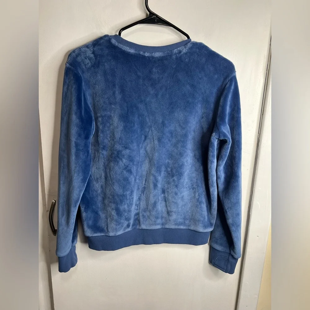 Athleta Girl Fuzzy Sweatshirt XL 14 - Picture 2 of 3